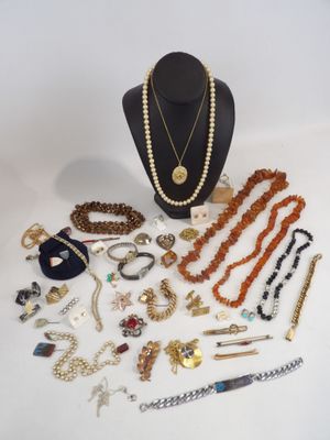 Lot De Bijoux Vintage DB12 - Occasion, Style Rétro