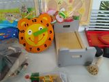 a lot of toys that are sitting on a table