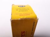 a yellow box that is sitting on a table