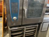 an image of a commercial oven sitting in a kitchen