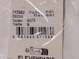 a tag with a bar on it on a table