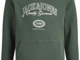 Sweat à capuche Jack & Jones vert
