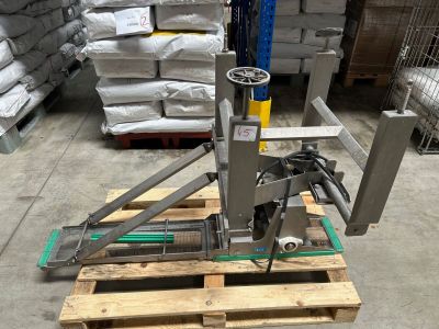 2 convoyeurs pivotant inox Long. : 94 cm