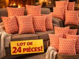 Lot de 24 coussins Lot de 24 coussins Lot de 24 coussins Ensembles de mobilier de chambre à coucher noirs