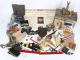 a lot of different items that are on the table