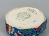 an image of a decorative bowl with flowers on it