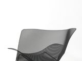an image of a black chair on a white background