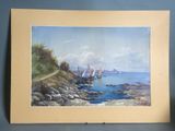 une image d'un tableau sur le mur d'une pièce