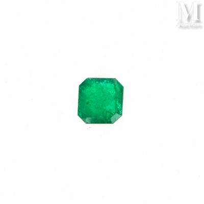 a close up of a emerald stone on a white background