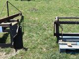two different types of tools on the grass in the field