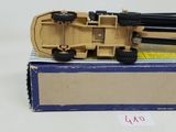 a toy train that is sitting on top of a box