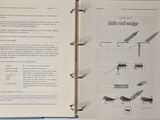 a book open to a page with a picture of a fly