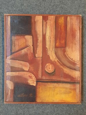une image d'un tableau sur le mur d'une pièce