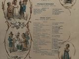 une photo d'une ancienne gravure représentant des personnes et des bâtiments