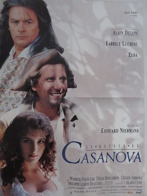 L'affiche du film « Casanovaa » est accrochée au mur.