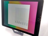 a tablet that is sitting on top of a table