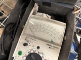 a meter that is sitting inside of a case