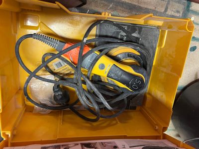 Ponçeuse MIRKA 5.0 Test allumage OK