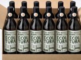 six bottles of eco - col tea sit in a cardboard box