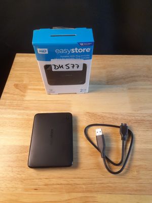 DH577// WD esasy store - disque dur portble de bureau - cabl… - Photo 1