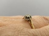 gros plan de la main d'une personne portant une bague