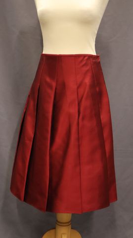 ARMAND VENTILO – Jupe en soie et coton. Taille : 36