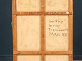 a picture of a piece of wood with writing on it