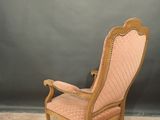 an image of a chair with a pink upholstered upholstered upholstered upholstered upholstered upholstered upholstered upholstered