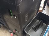 a black box that has a bunch of batteries inside of it