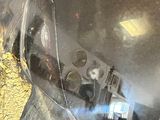 a close up view of a helmet with a mirror on it