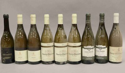 plusieurs bouteilles de vin sont alignées dans une rangée
