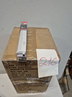 Lot de 40 réglettes interconnectables IP20 pour cuisine piec…