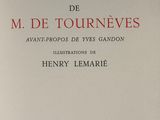 la vie et l ' amot de m de tourneves by henri lemarie