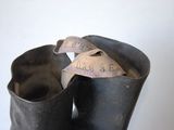a pair of boots that are sitting on a table