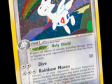une photo d'une carte sur laquelle figure une licorne