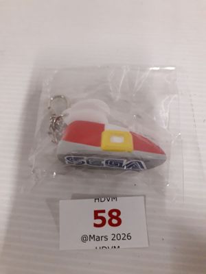 Sonic Sega Porte cle très rare vintage année 80 neuf - Photo 1