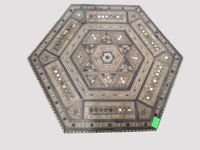 Petite table d'appoint orientale en marqueterie (accidents e… (photo 5)