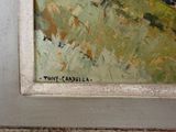 a picture of a painting on the wall of a building