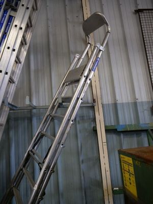 1 Echelle Triple Bras Tubesca 3 Fois 12 Barreaux, 3.