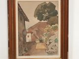 a picture of a painting hanging on a wall