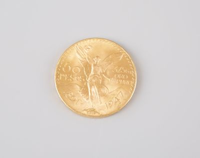 an image of a gold coin with the image of a woman on it