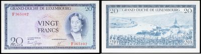 three different bank notes with a picture of a woman on them