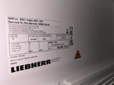 a label on the side of a refrigerator that says lieberr