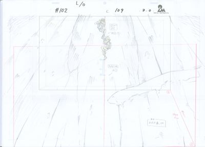 drawing of a map of the area of a city with a picture of a man on a horse