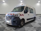 an image of a white van parked in a garage