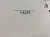 a close up of a machine with a code on it