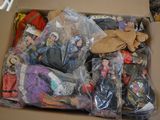 a box full of toys and other items in it