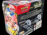 the back of a box of pokemon trading card game cards