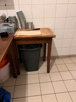 PETITE TABLE BILLOT en bois naturel à piétement à section ca…