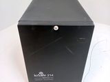 a black box that is sitting on a table